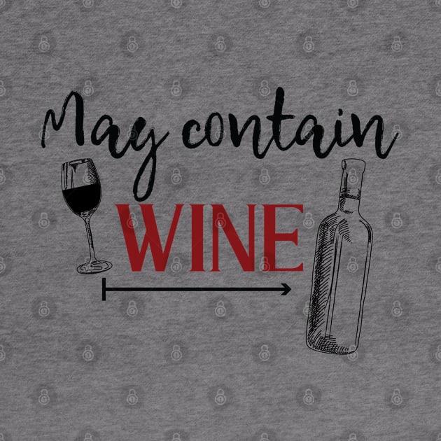 May Contain Wine by Gift Designs